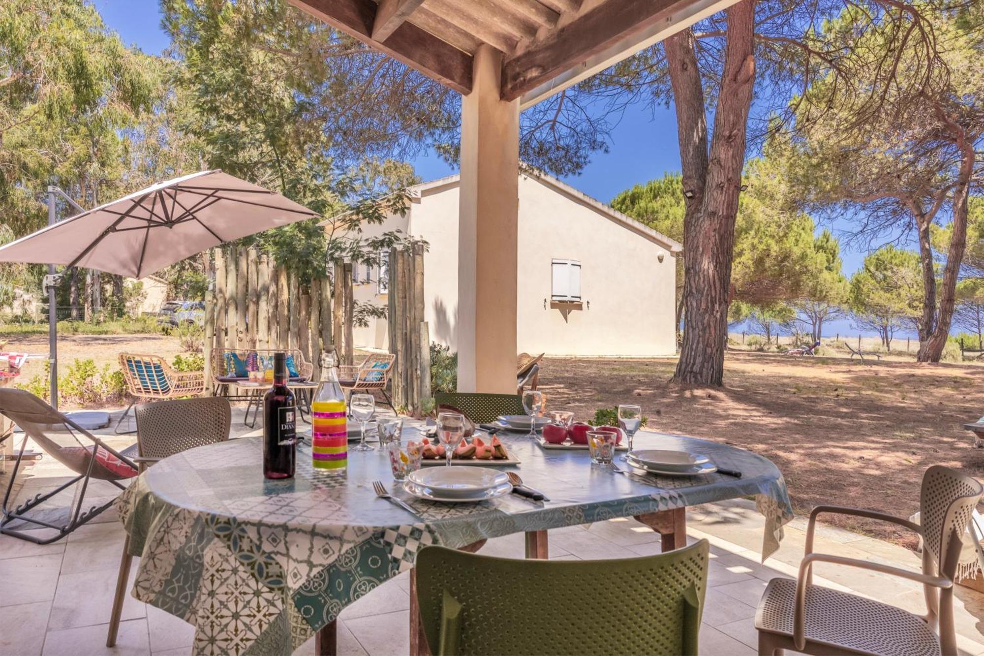 Maisons Bord De Mer- Marine De Sorbo - Gites 3 Epis Pinarellu Εξωτερικό φωτογραφία
